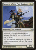 2004 Magic: The Gathering: Champions of Kamigawa (CHK) - Samurai of the Pale Curtain (#43, Uncommon) (, Near Mint)