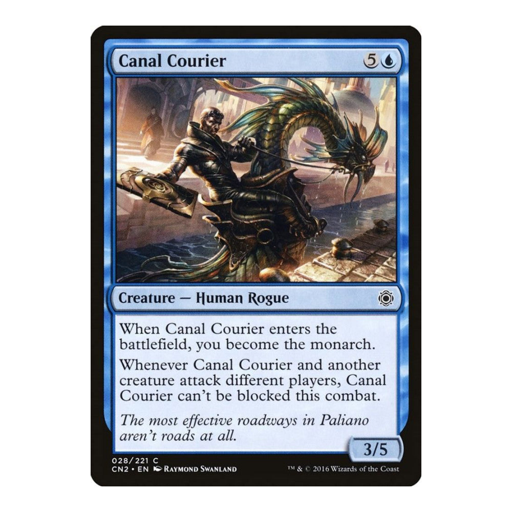 2016 Magic: The Gathering: Conspiracy: Take the Crown (CN2) - Canal Courier (#28, Common) (, Near Mint)
