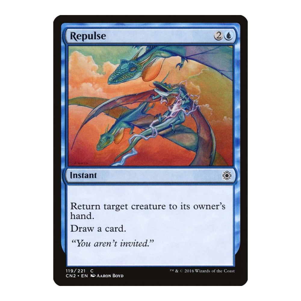 2016 Magic: The Gathering: Conspiracy: Take the Crown (CN2) - Repulse (#119, Common) (, Near Mint)