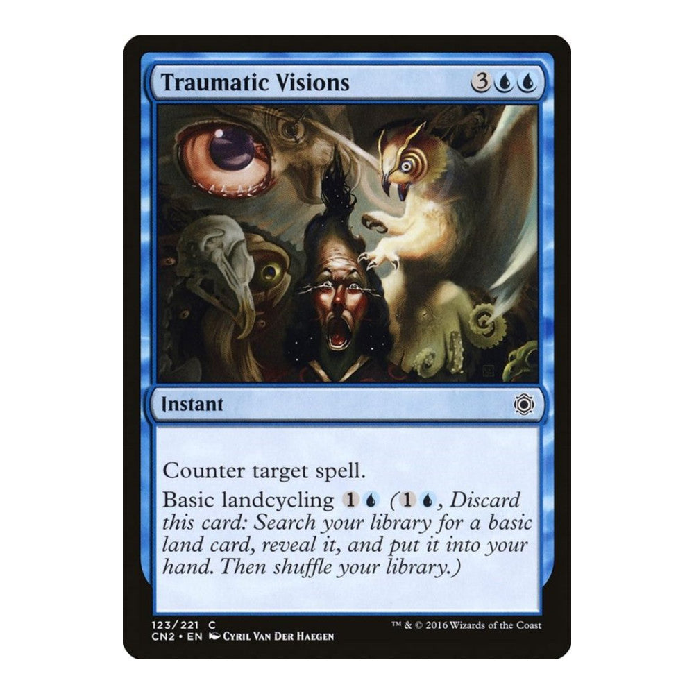2016 Magic: The Gathering: Conspiracy: Take the Crown (CN2) - Traumatic Visions (#123, Common) (, Near Mint)