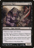 2004 Magic: The Gathering: Champions of Kamigawa (CHK) - Villainous Ogre (#148, Common) (, Near Mint)