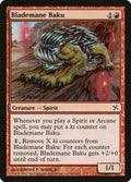 2005 Magic: The Gathering: Betrayers of Kamigawa (BOK) - Blademane Baku (#95, Common) (, Near Mint)