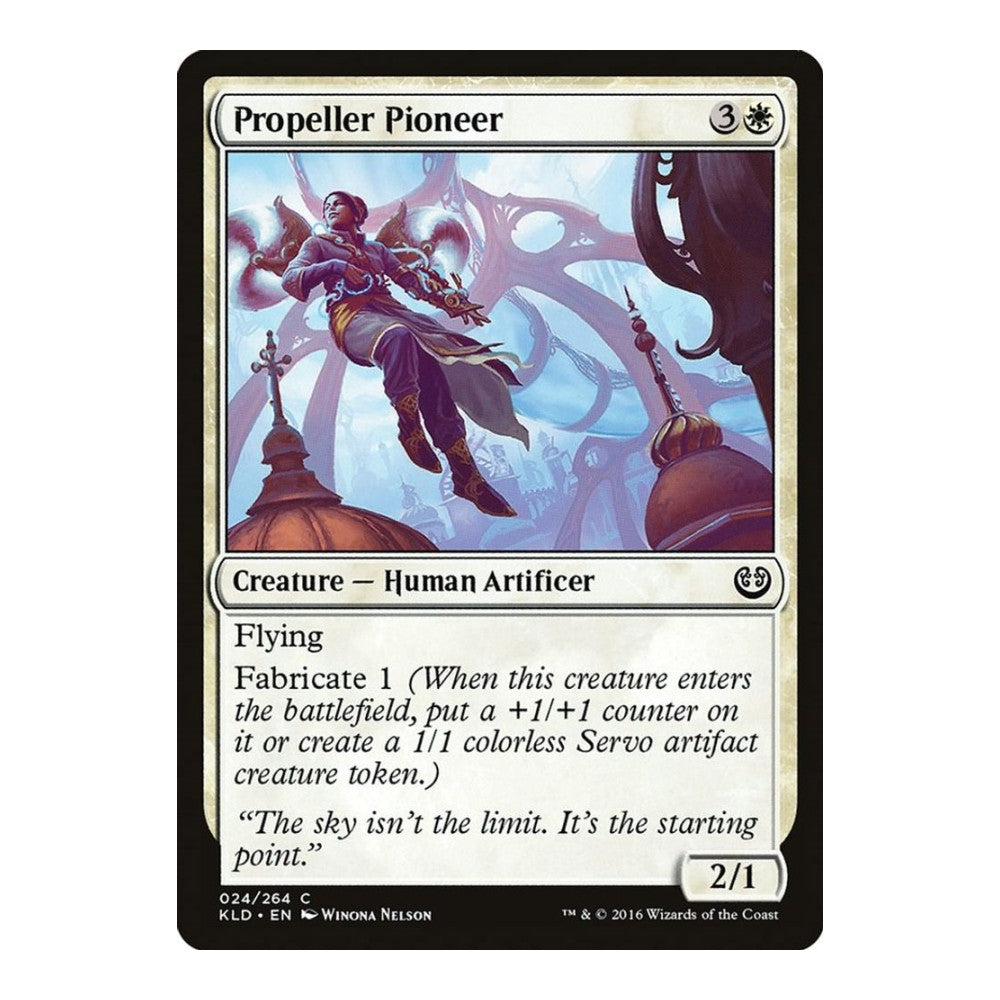 2016 Magic: The Gathering: Kaladesh (KLD) - Propeller Pioneer (#24, Common) (, Near Mint)