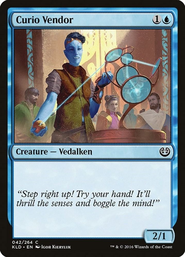 2016 Magic: The Gathering: Kaladesh (KLD) - Curio Vendor (#42, Common) (, Near Mint)
