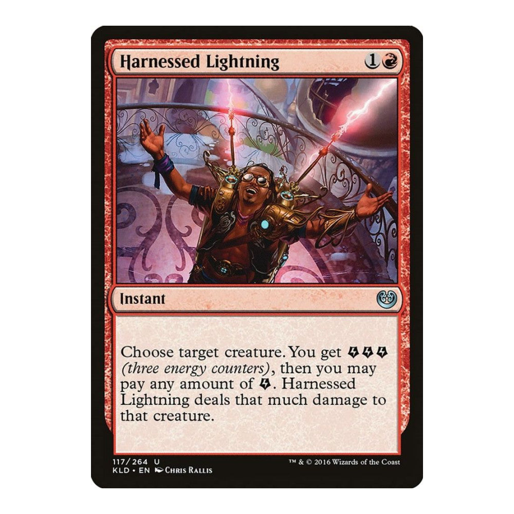 Harnessed Lightning - Kaladesh () - Near Mint -