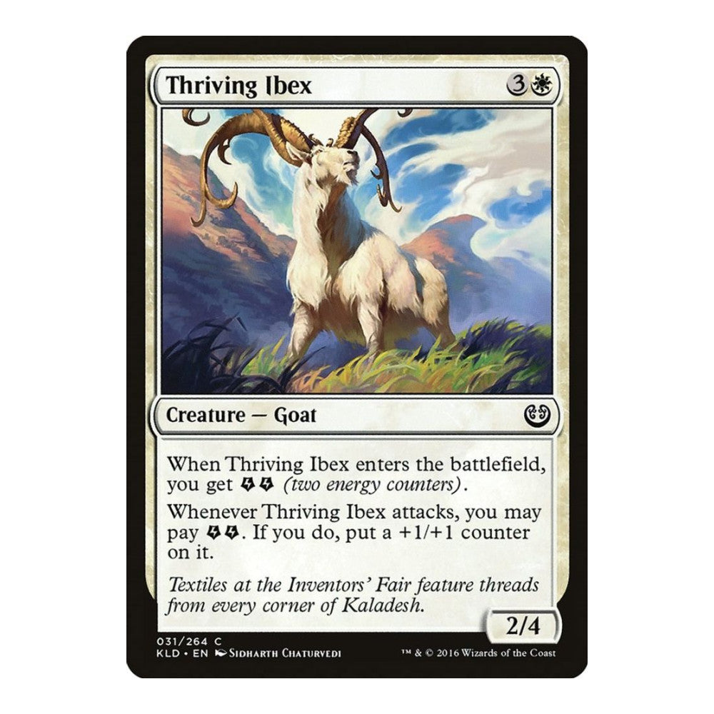2016 Magic: The Gathering: Kaladesh (KLD) - Thriving Ibex (#31, Common) (, Near Mint)