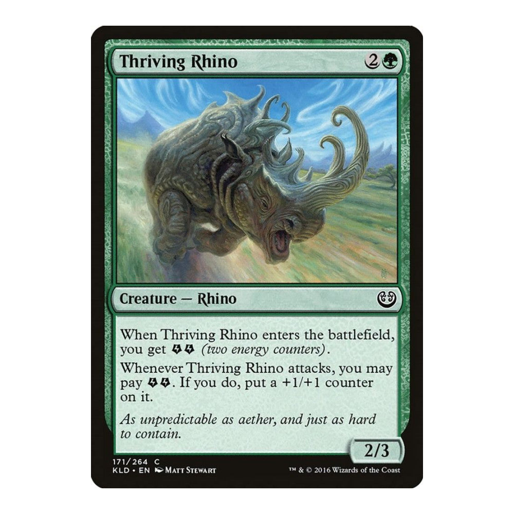 Thriving Rhino - Kaladesh () - Near Mint -