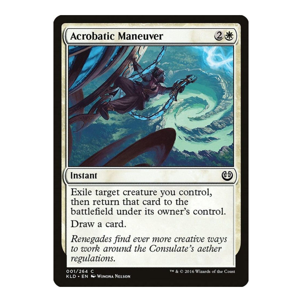2016 Magic: The Gathering: Kaladesh (KLD) - Acrobatic Maneuver (#1, Common) (, Near Mint)