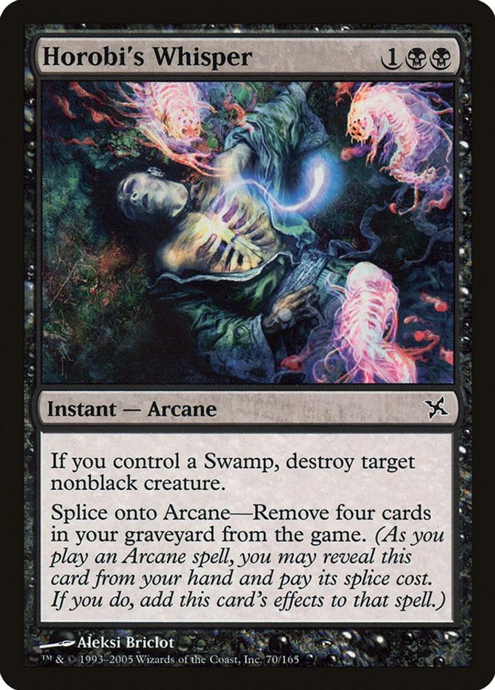 2005 Magic: The Gathering: Betrayers of Kamigawa (BOK) - Horobis Whisper (#70, Common) (, Near Mint)