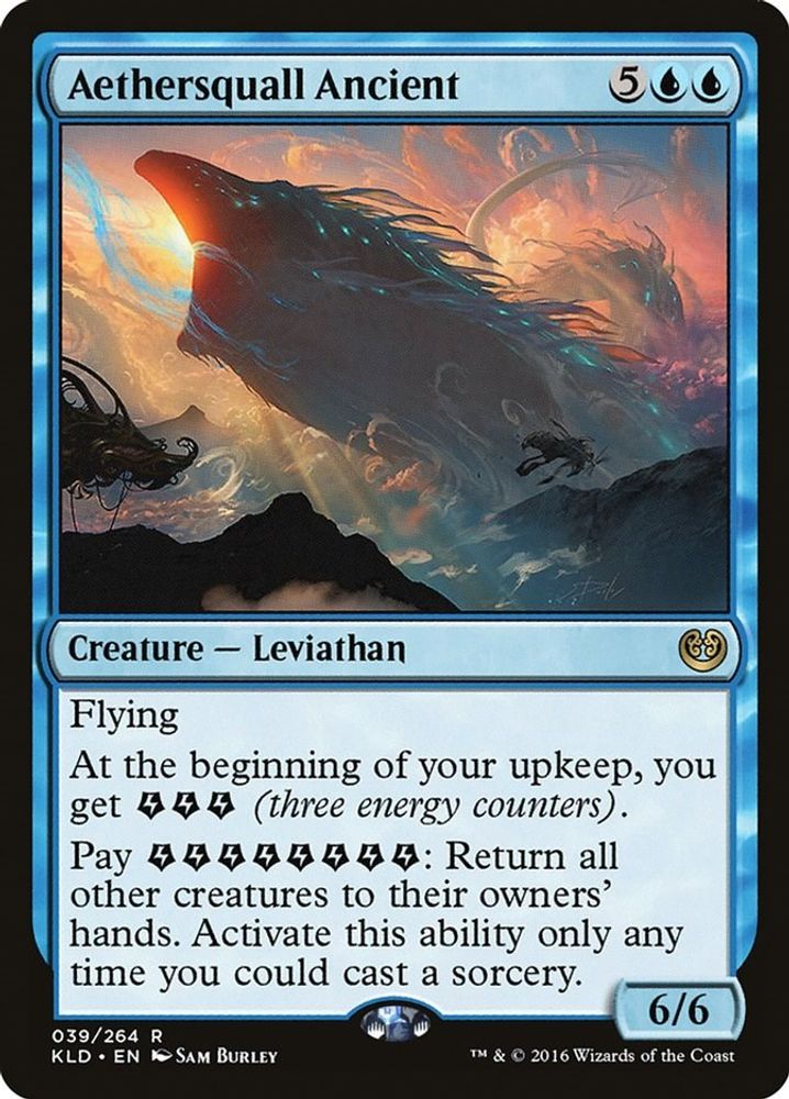 2016 Magic: The Gathering: Kaladesh (KLD) - Aethersquall Ancient (#39, Rare) (, Near Mint)
