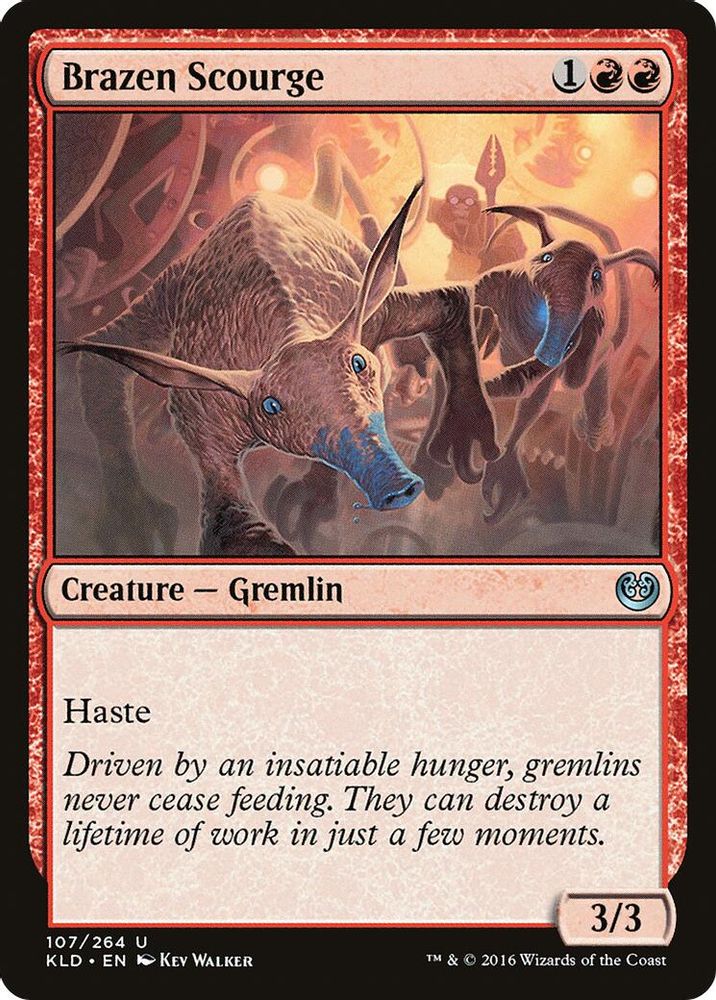 2016 Magic: The Gathering: Kaladesh (KLD) - Brazen Scourge (#107, Uncommon) (, Near Mint)