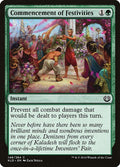 2016 Magic: The Gathering: Kaladesh (KLD) - Commencement of Festivities (#148, Common) (, Near Mint)
