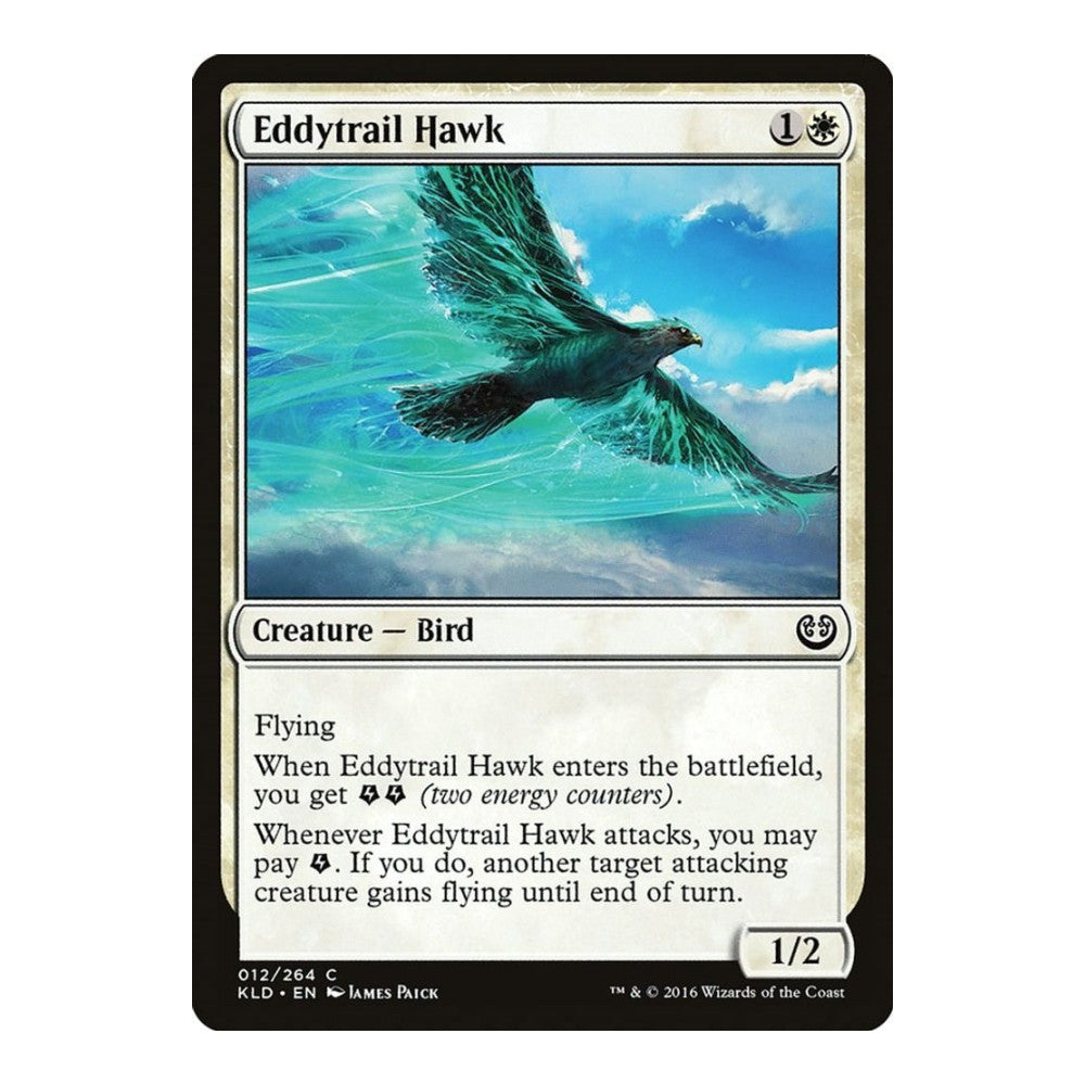 2016 Magic: The Gathering: Kaladesh (KLD) - Eddytrail Hawk (#12, Common) (, Near Mint)
