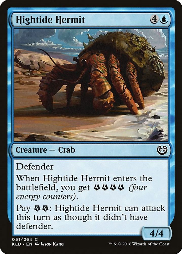 2016 Magic: The Gathering: Kaladesh (KLD) - Hightide Hermit (#51, Common) (, Near Mint)