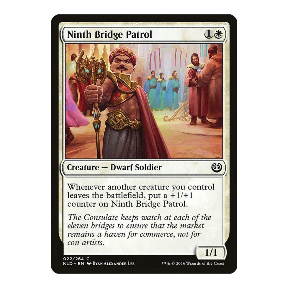 2016 Magic: The Gathering: Kaladesh (KLD) - Ninth Bridge Patrol (#22, Common) (, Near Mint)