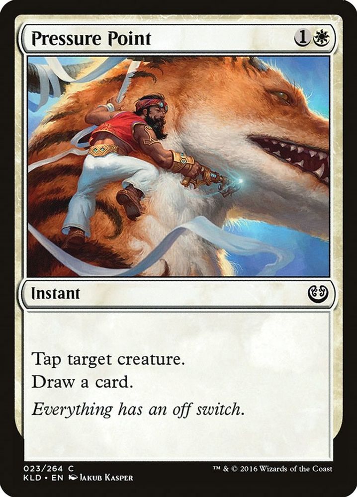 2016 Magic: The Gathering: Kaladesh (KLD) - Pressure Point (#23, Common) (, Near Mint)