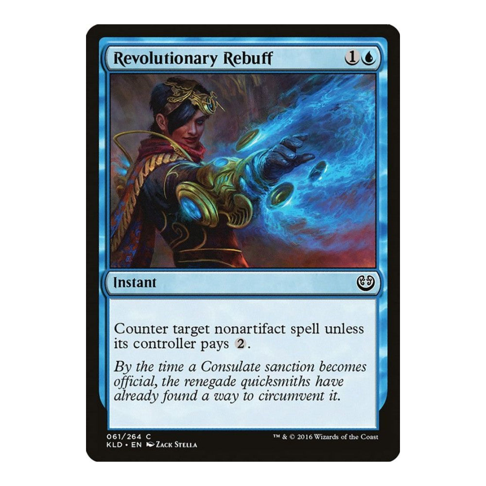2016 Magic: The Gathering: Kaladesh (KLD) - Revolutionary Rebuff (#61, Common) (, Near Mint)