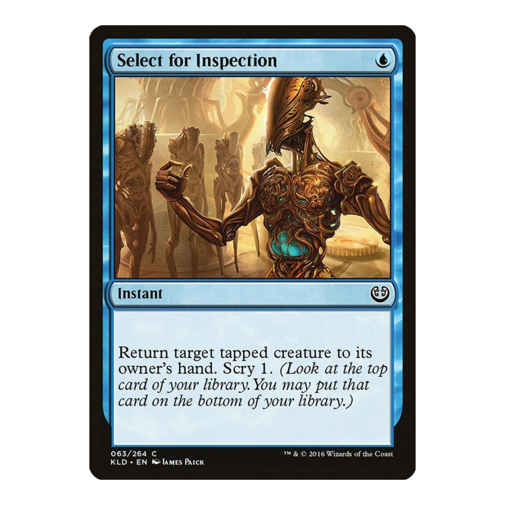 2016 Magic: The Gathering: Kaladesh (KLD) - Select for Inspection (#63, Common) (, Near Mint)