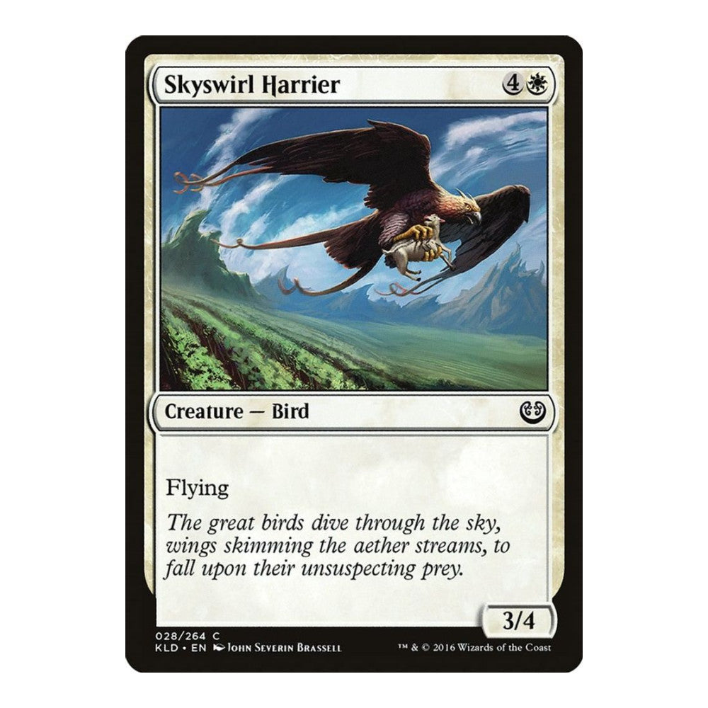 2016 Magic: The Gathering: Kaladesh (KLD) - Skyswirl Harrier (#28, Common) (, Near Mint)