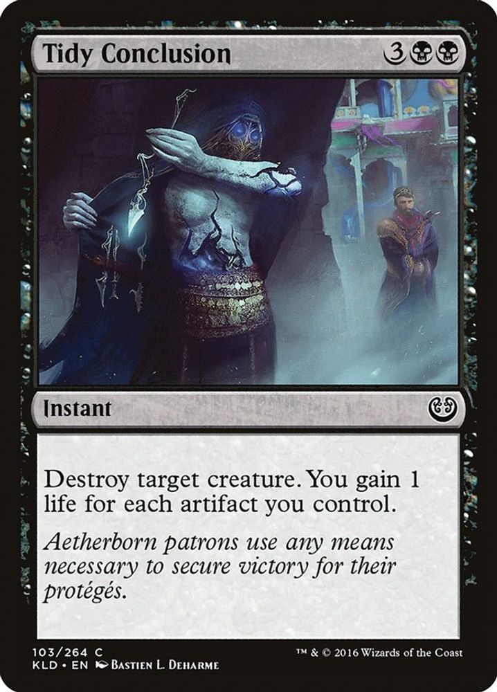 2016 Magic: The Gathering: Kaladesh (KLD) - Tidy Conclusion (#103, Common) (, Near Mint)