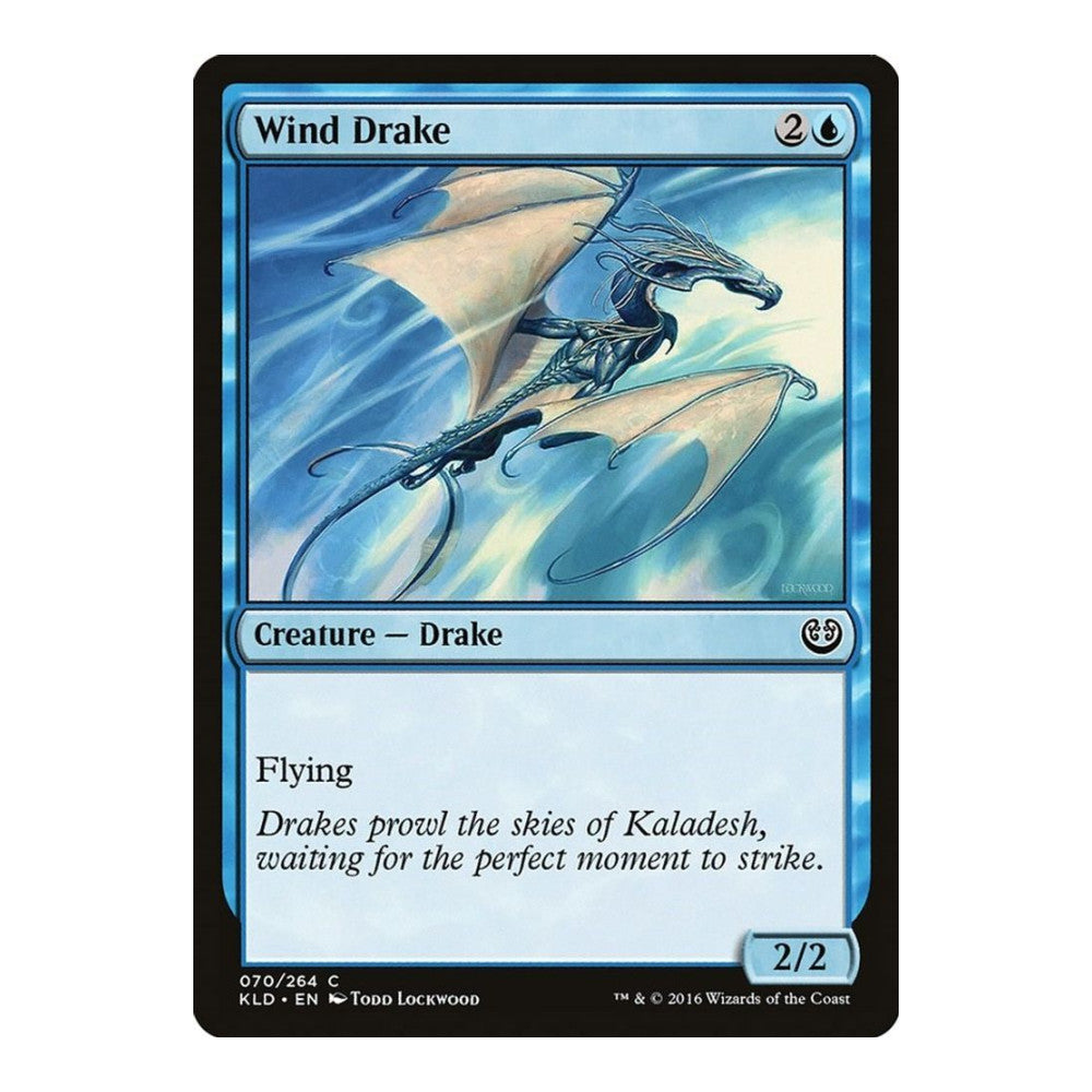 2016 Magic: The Gathering: Kaladesh (KLD) - Wind Drake (#70, Common) (, Near Mint)