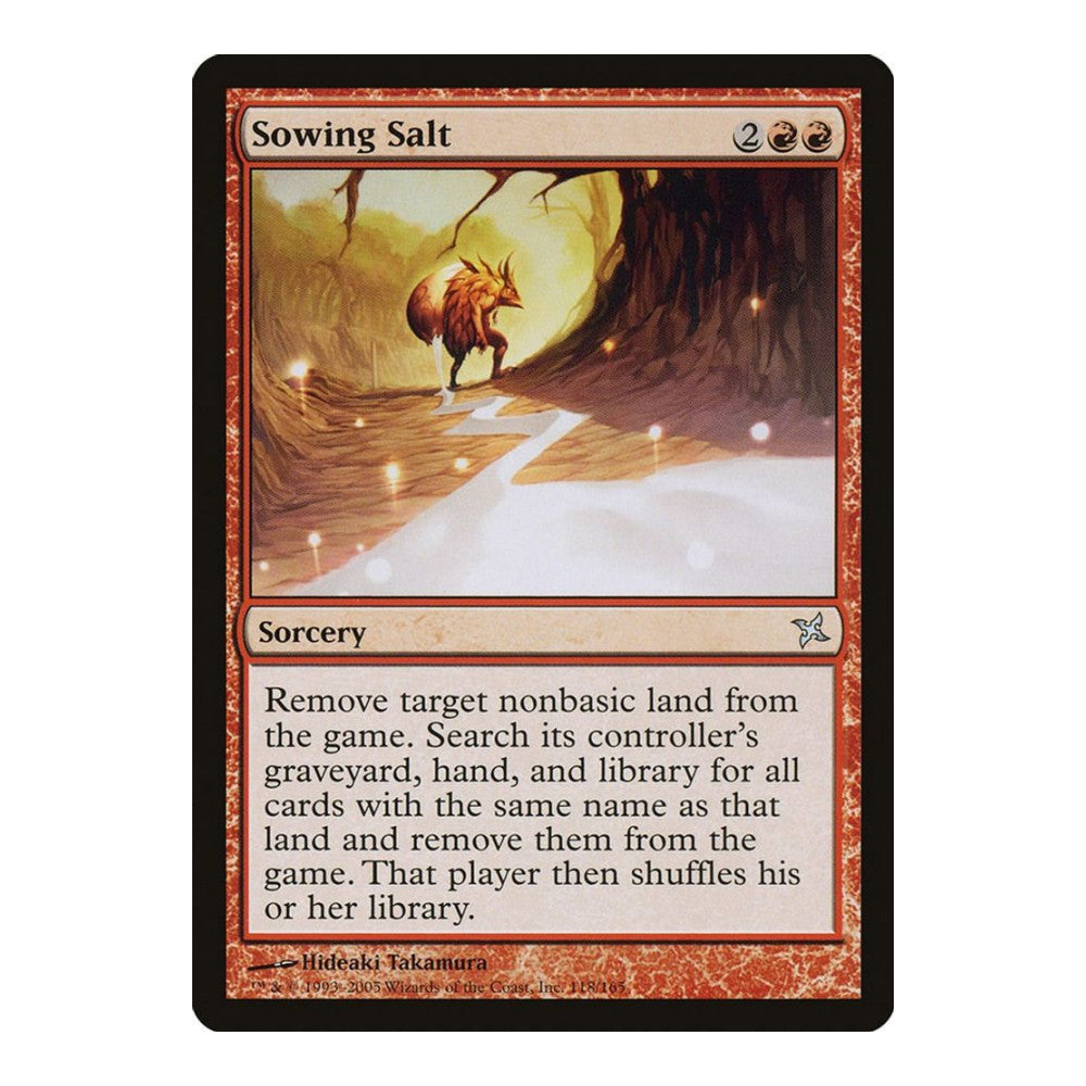 Sowing Salt - Betrayers of Kamigawa () - Near Mint -