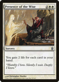 2005 Magic: The Gathering: Saviors of Kamigawa (SOK) - Presence of the Wise (#23, Uncommon) (, Near Mint)