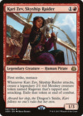 2017 Magic: The Gathering: Aether Revolt (AER) - Kari Zev Skyship Raider (#87, Rare) (Foil, Near Mint)