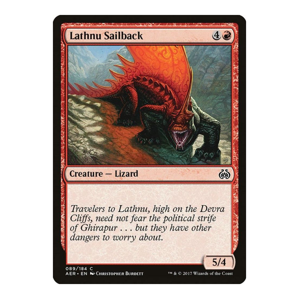 Lathnu Sailback - Aether Revolt () - Near Mint -