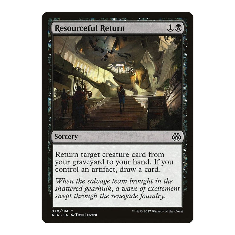 Resourceful Return - Aether Revolt () - Near Mint -