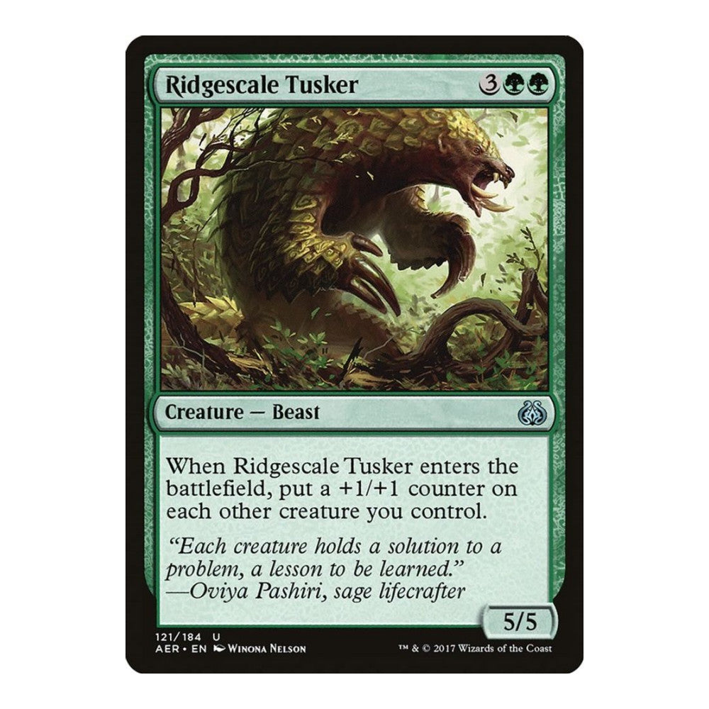 Ridgescale Tusker - Aether Revolt () - Near Mint -