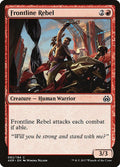 2017 Magic: The Gathering: Aether Revolt (AER) - Frontline Rebel (#82, Common) (, Near Mint)
