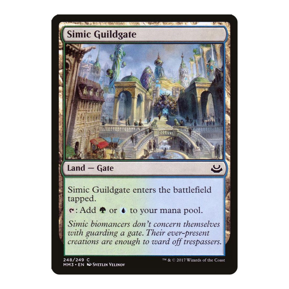 2017 Magic: The Gathering: Modern Masters 2017 (MM3) - Simic Guildgate (#248, Common) (, Near Mint)