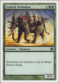 2005 Magic: The Gathering: 9th Edition (9ED) - Trained Armodon (#274★, Common) (, Near Mint)