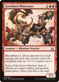 2017 Magic: The Gathering: Duel Decks: Mind vs. Might (DDS) - Gorehorn Minotaurs (#38, Common) (, Near Mint)