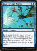 2017 Magic: The Gathering: Duel Decks: Mind vs. Might (DDS) - Peer Through Depths (#5, Common) (, Near Mint)