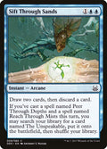2017 Magic: The Gathering: Duel Decks: Mind vs. Might (DDS) - Sift Through Sands (#9, Common) (, Near Mint)