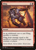 2017 Magic: The Gathering: Amonkhet (AKH) - Fling (#132, Common) (, Near Mint)
