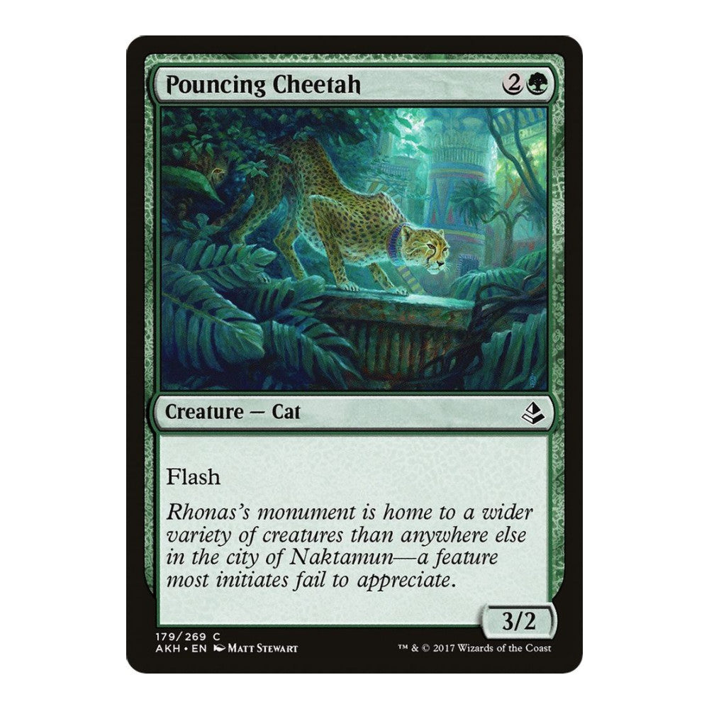 Pouncing Cheetah - Amonkhet () - Near Mint -