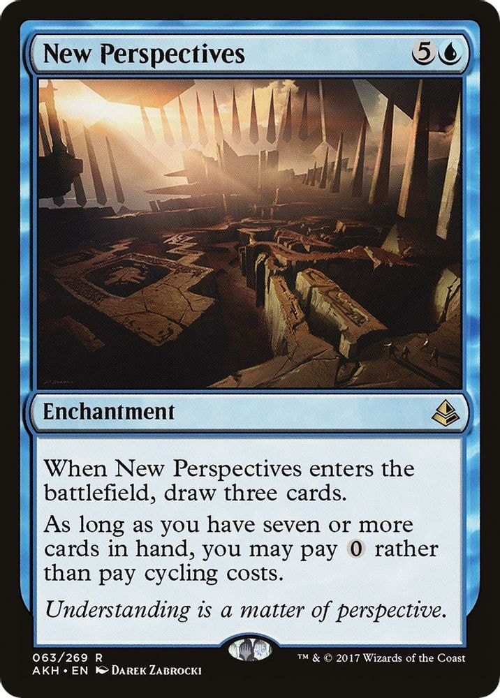 2017 Magic: The Gathering: Amonkhet (AKH) - New Perspectives (#63, Rare) (, Near Mint)