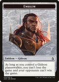 2017 Magic: The Gathering: Amonkhet (AKH) - Emblem Gideon of the Trials (#25, T) (, Near Mint)