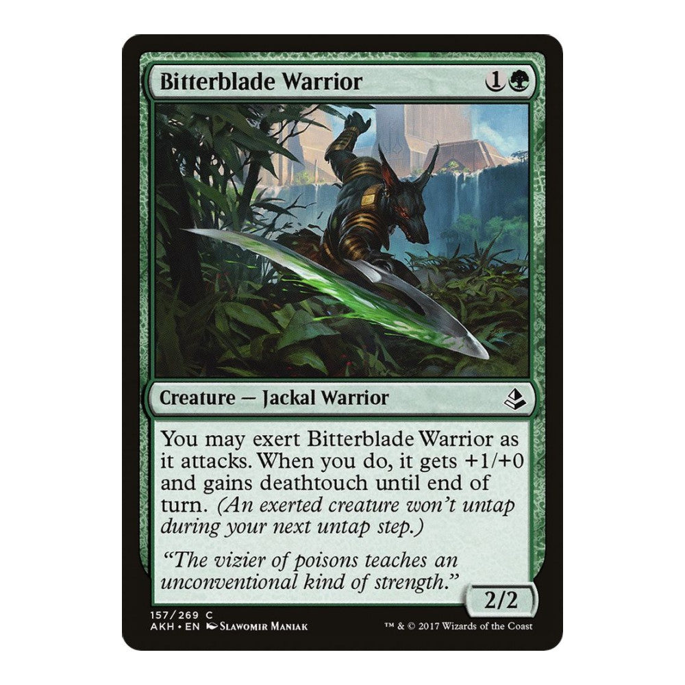 Bitterblade Warrior - Amonkhet () - Near Mint -