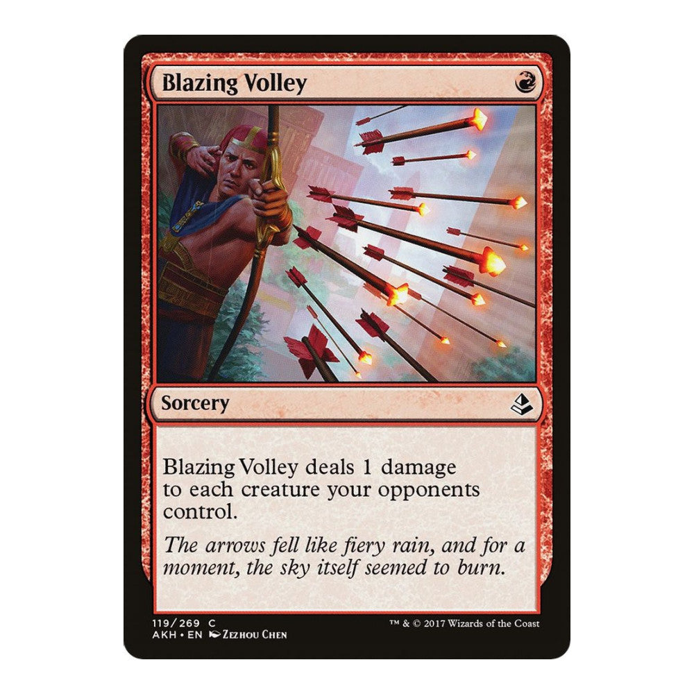 Blazing Volley - Amonkhet () - Near Mint -