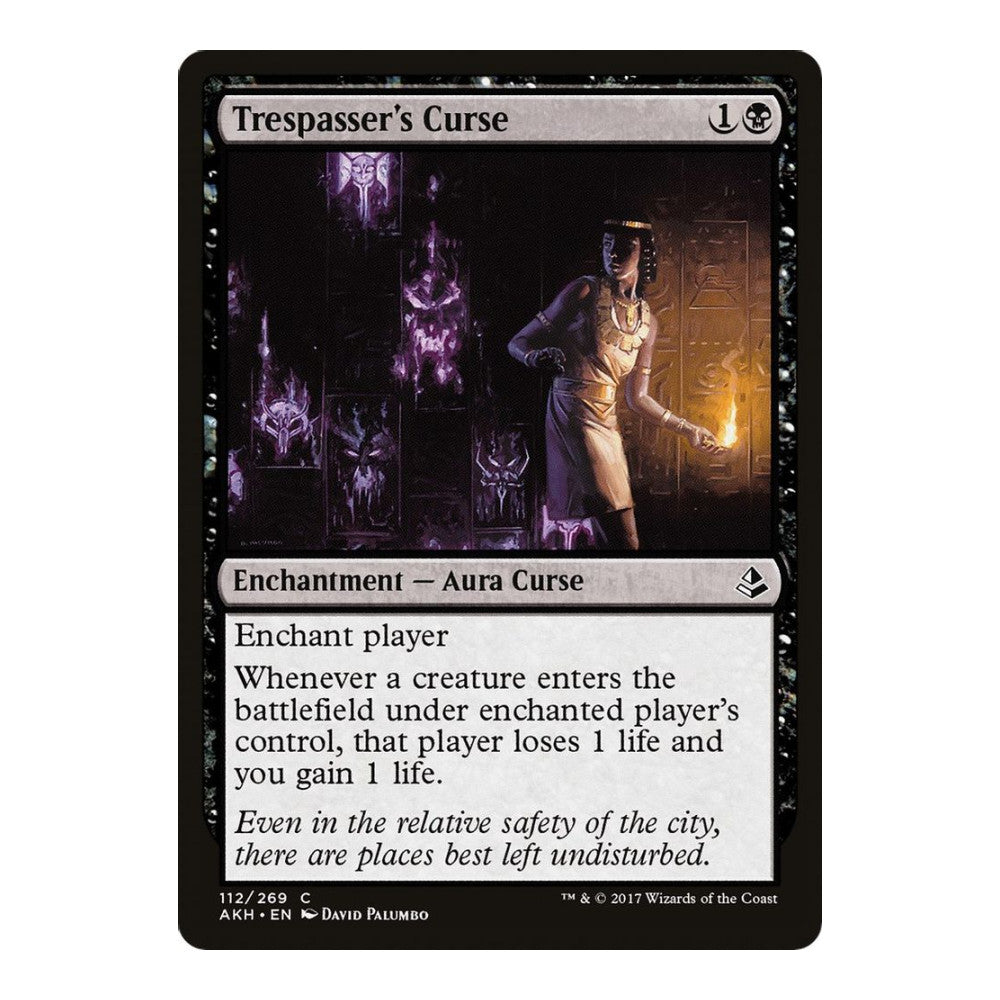 Trespasser's Curse - Amonkhet () - Near Mint -