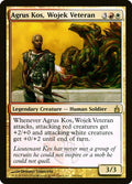 2005 Magic: The Gathering: Ravnica: City of Guilds (RAV) - Agrus Kos Wojek Veteran (#190, Rare) (, Near Mint)