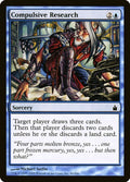 2005 Magic: The Gathering: Ravnica: City of Guilds (RAV) - Compulsive Research (#40, Common) (, Near Mint)