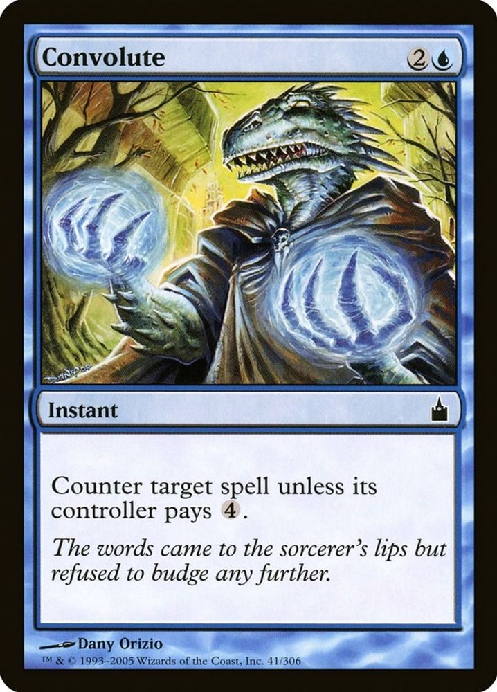 2005 Magic: The Gathering: Ravnica: City of Guilds (RAV) - Convolute (#41, Common) (, Near Mint)