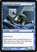 2005 Magic: The Gathering: Ravnica: City of Guilds (RAV) - Grayscaled Gharial (#52, Common) (, Near Mint)