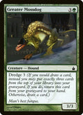 2005 Magic: The Gathering: Ravnica: City of Guilds (RAV) - Greater Mossdog (#169, Common) (, Near Mint)