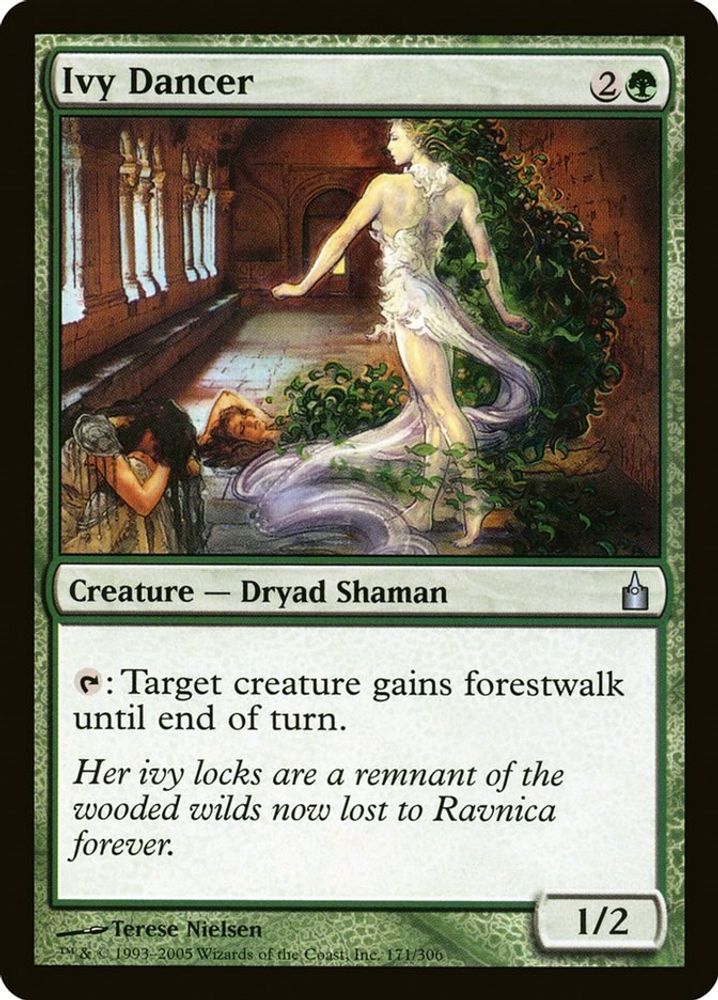 2005 Magic: The Gathering: Ravnica: City of Guilds (RAV) - Ivy Dancer (#171, Uncommon) (, Near Mint)